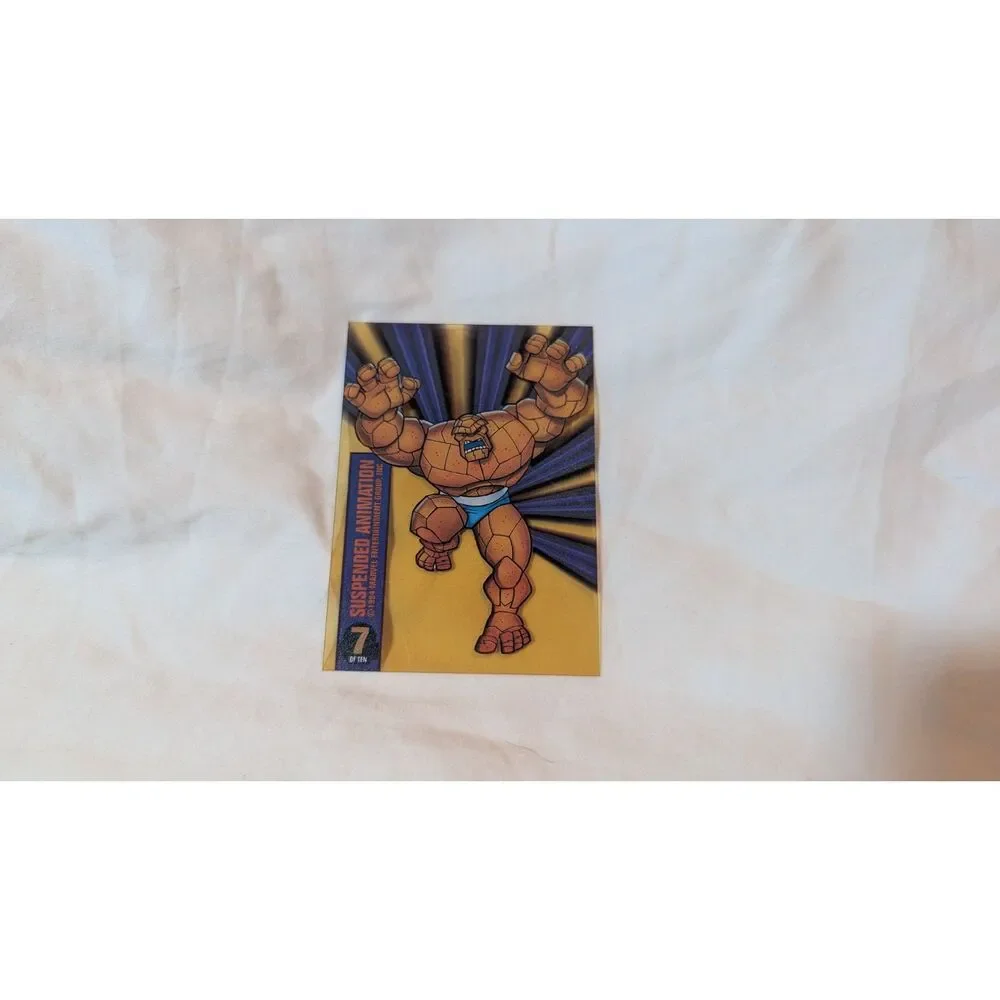 1994 Fleer Marvel Universe Series 5 Suspended Animation 7 of 10 Thing